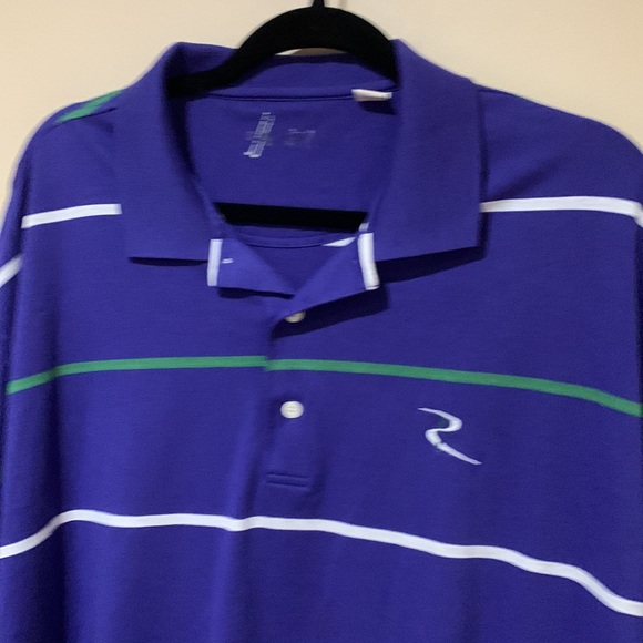 Striped golf shirt - Picture 3 of 8